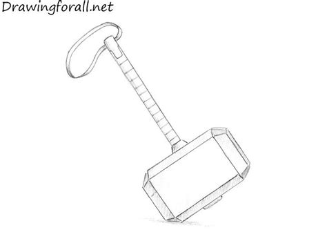 How to Draw Mjolnir | Hammer drawing, Marvel tattoos, Mjolnir tattoo