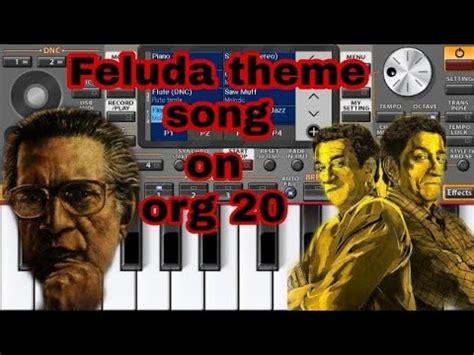 Feluda theme song cover by org 20 mobile. - YouTube