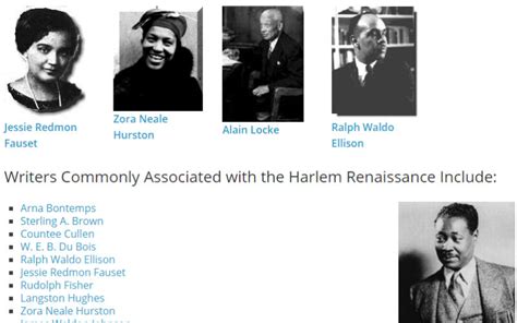 Harlem Renaissance Literature Writers