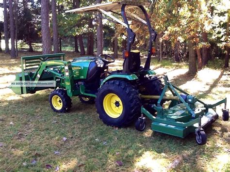 2008 John Deere 2520 4wd Tractor Loader /attachments