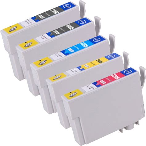 Epson 220XL Ink Cartridge Combo, High Yield | 5 Pack | 1ink.com