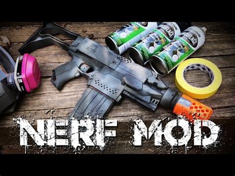 Nerf Gun Paint MOD - YouTube