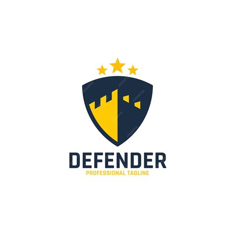 Premium Vector | Defender logo