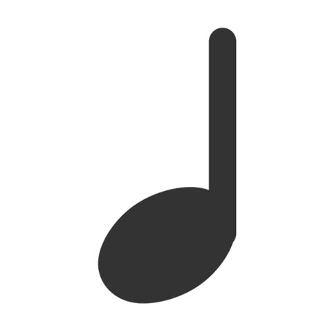 Quarter note symbol | Public domain vectors