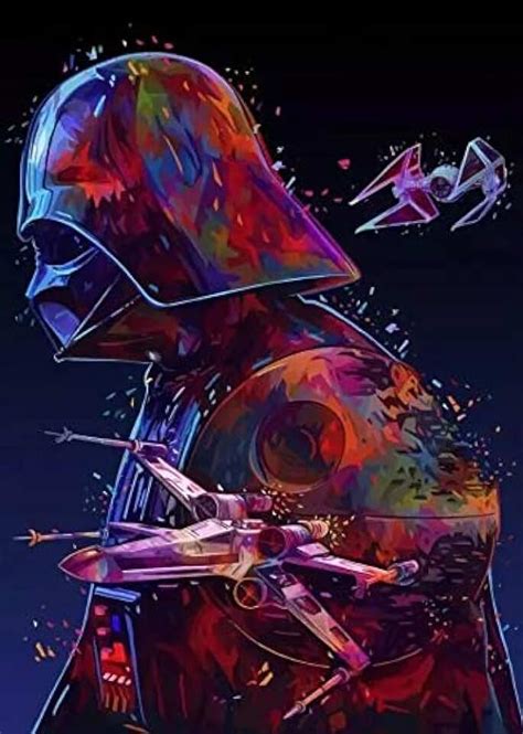 Amazon.co.uk: star wars paint by numbers