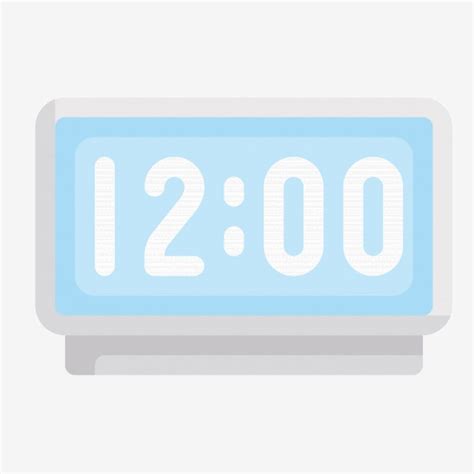 รูป12:00 Blue Clock Clock Watch PNG , Alarm Time, Blue, Noon Timeภาพ ...