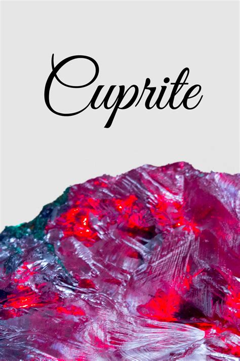 Cuprite Gemstone: Properties, Meanings, Value & More