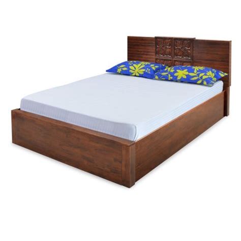 Brown Queen Size Bed at best price in Noida | ID: 19454836412