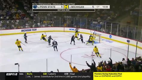 Michigan hockey downs Penn State, skates back to Frozen Four