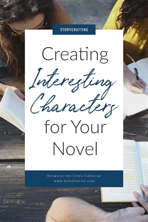 Creating Interesting Characters in Fiction - Between the Lines Editorial