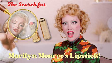 The Search for Marilyn Monroe's Lipstick! - YouTube