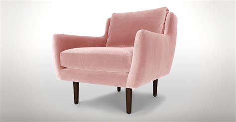 Matrix Blush Pink Chair - Lounge Chairs - Article | Modern, Mid-Century and Scandinavian ...