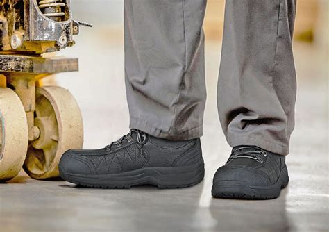 Black Work Shoes for Men