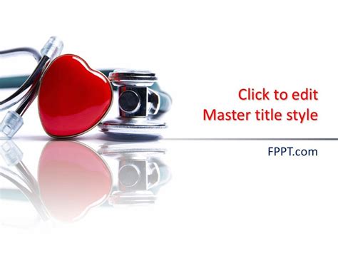 Free Heart PowerPoint Template - Free PowerPoint Templates