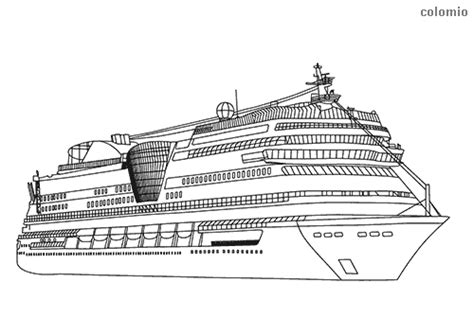 Boats and Ships coloring pages » Free & Printable » Boat coloring sheets