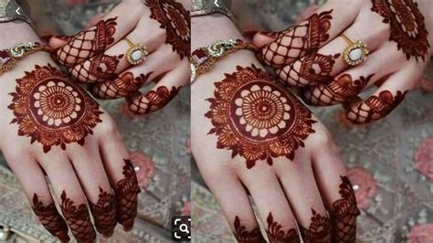 Bridal mehndi design ll bridal Tikki Mehndi Design ll Gol Tikki Bridal ...