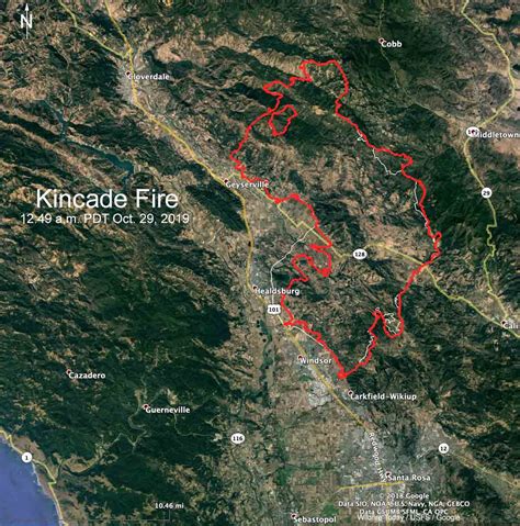 Firefighters on Kincade Fire prepare for Red Flag weather conditions - Wildfire Today