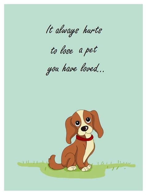 9 Free, Printable Sympathy Cards for Any Loss | Dog sympathy card, Pet sympathy quotes, Sympathy ...