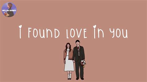 [Playlist] i found love in you 🌈 songs that make your day full of love ...