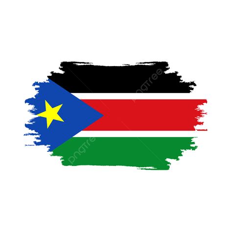 South African Flag Clipart Hd PNG, South Sudan Flag Transparent With Watercolor Paint Brush ...