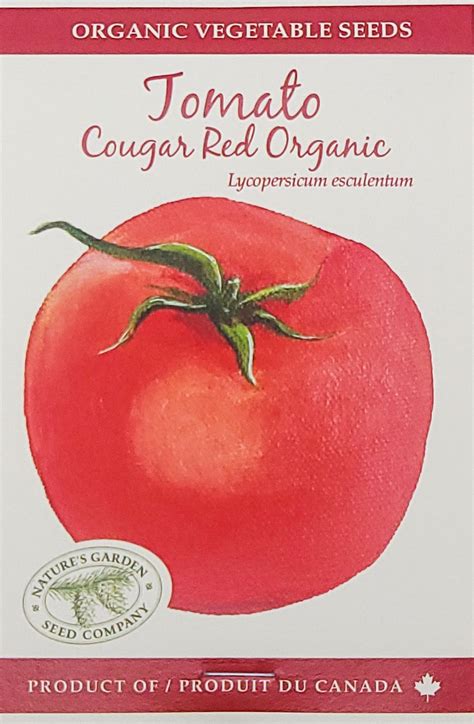 Organic Tomato Vegetable Seeds – Nature's Garden Seed Company