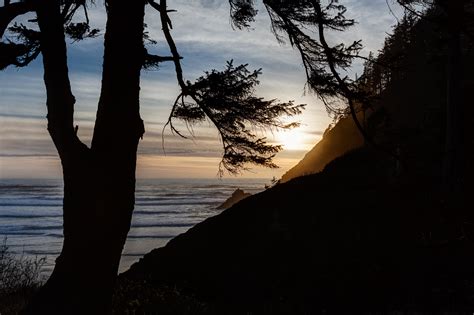 Sunset at Ecola State Park in Oregon - Battered LuggageBattered Luggage