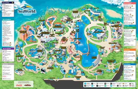 Seaworld San Antonio Map 2024 Schedule - ailey martguerita