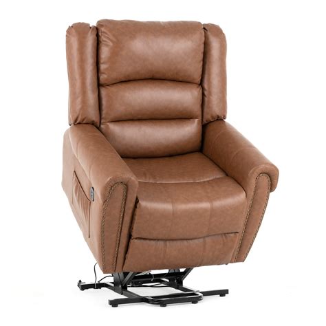 Mecor Lift Chairs Recliners,Lift Chair for Elderly,Reclining Lift Chairs with Dual Motor,Pu ...