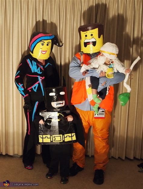 The Cast of the Lego Movie Family Costume