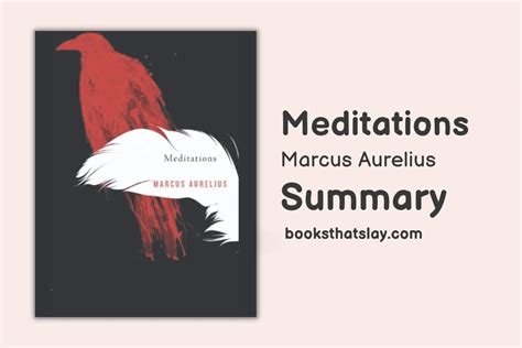 Meditations by Marcus Aurelius | Book Summary