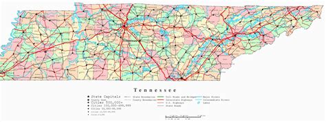 Printable Tennessee County Map – Printable Map of The United States