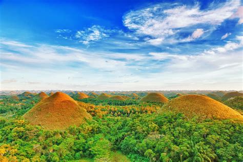 View of The Chocolate Hills. Bohol, Philippines - ePuzzle photo puzzle