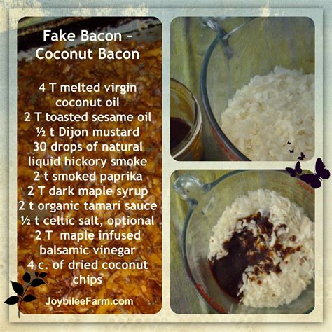 Fake Bacon -- GMO-free, vegan, gluten free Bacon | Joybilee Farm