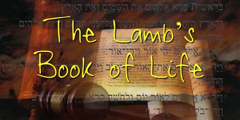 The Lamb's Book of Life | Calvary Chapel Portsmouth