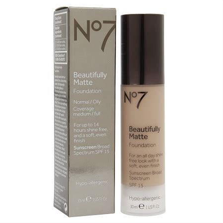 No7 Beautifully Matte Foundation Review & Swatches - SmashinBeauty