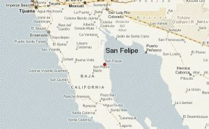 San Felipe Map - SAN DIEGAN