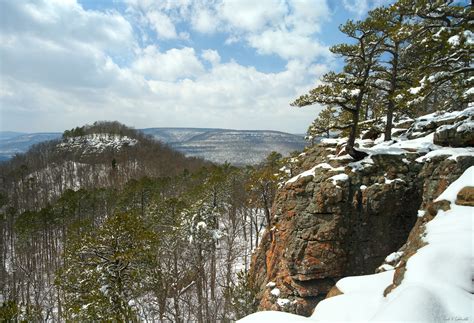 07/06/13 Featured Arkansas Photography–Winter vista of Sam’s Throne ...