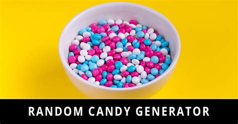 Random Candy Generator 🍡🍭🍬