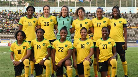 Jamaica faces Brazil in their historic debut in the Women's Football ...