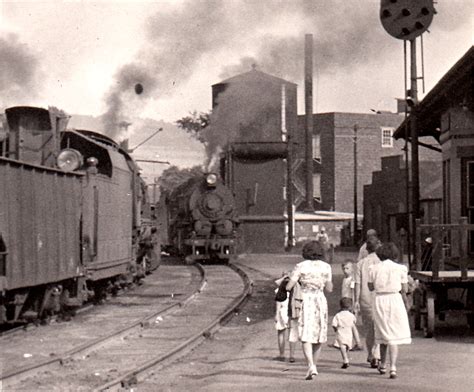 Watkins Glen PRR Station 1947 | The Bald Eagle Branch of the… | Flickr