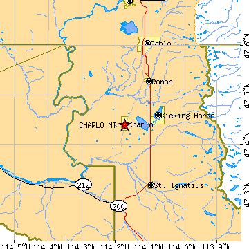 Charlo, Montana (MT) ~ population data, races, housing & economy