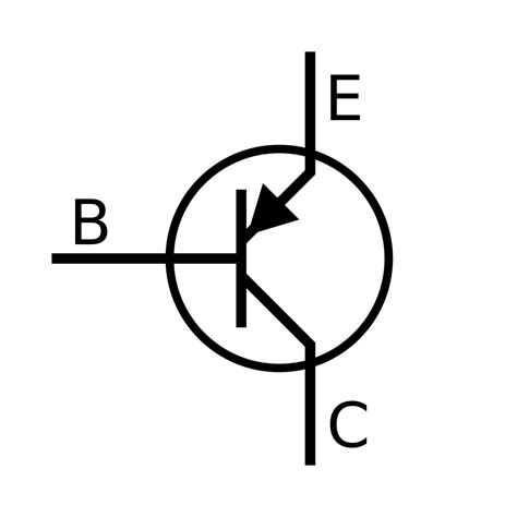 Circuit Symbol Of Npn Transistor - ClipArt Best