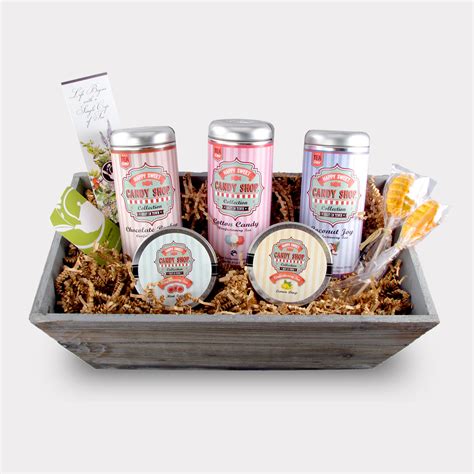 Large Candy Tea Gift Basket | The Tea Can Company