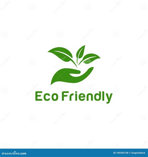 Logo Design Concept Related To Ecology and Recycle with Text `Eco ...