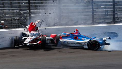 Scary Indy 500 practice crash sends driver to hospital | Fox News