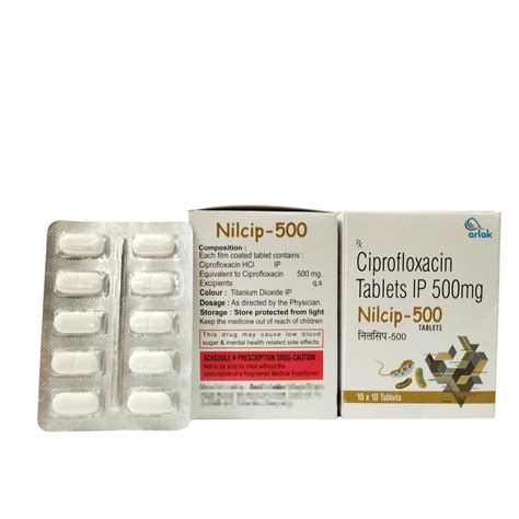 CIPROFLOXACIN 500 MG TABLET