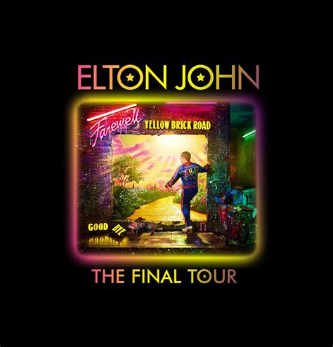 Elton John Farewell Yellow Brick Road Tour 2020 Digital Art by Jaki Meuhrn - Fine Art America