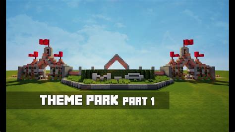 Minecraft Build Theme Park