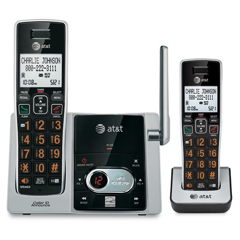 NEW ATT CL82213 DECT 6.0 Cordless Phone - 1 x Line 2 Handset ...