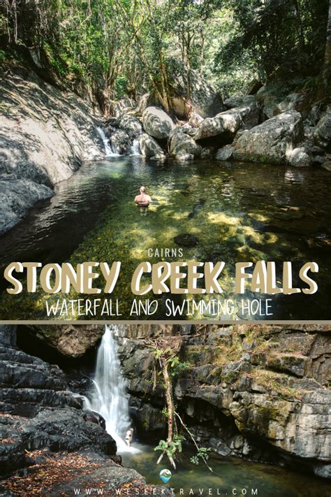 STONEY CREEK FALLS CAIRNS – WATERFALL AND SWIMMING HOLE | Waterfall, Swimming holes, Travel ...